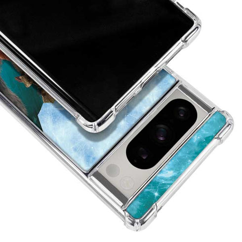 Marvel Rocket and Baby Groot Cosmic Bond Google Pixel 8 Pro Clear Case